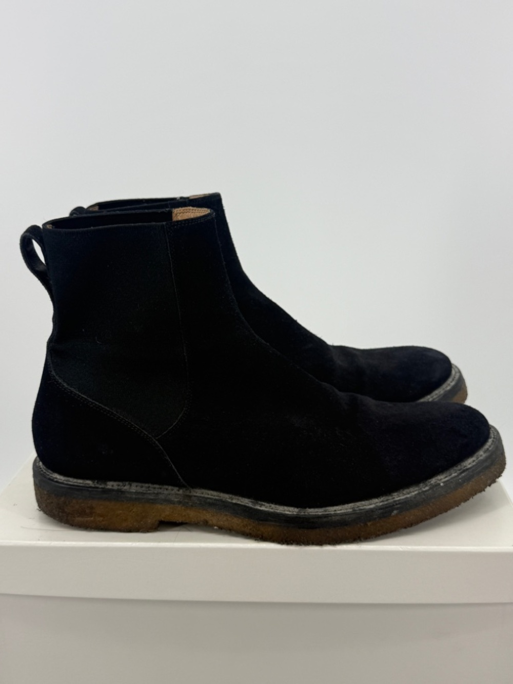 Dries Van Noten Suede Chelsea Boot